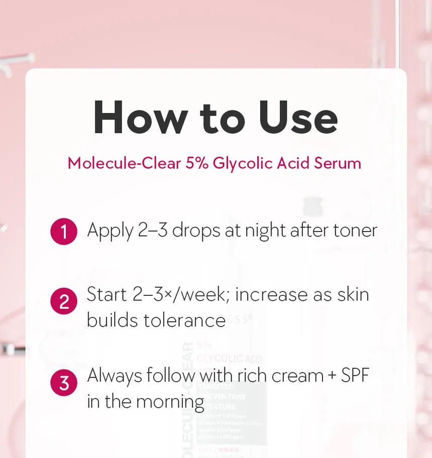 NINELESS - Molecule-Clear 5% Glycolic Acid Serum - Gallery 9