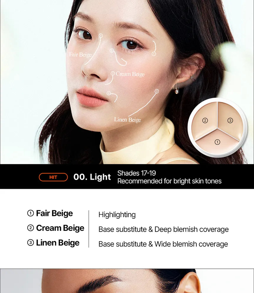 TFIT - Cover Up Pro Concealer - 7 Types - Gallery 9