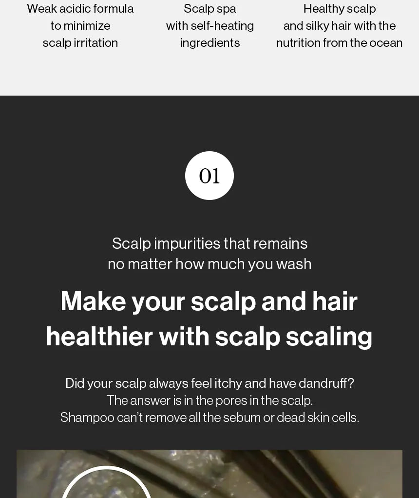 GROWUS - Sea Salt Therapy Scalp Scaler - Gallery 9