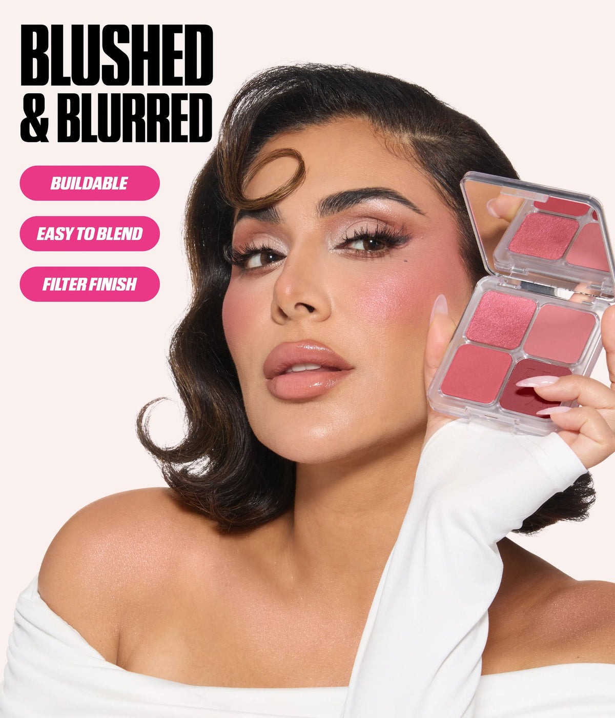 Huda Beauty - Blush Filter Blurring Blushlighters Palette - Gallery 3