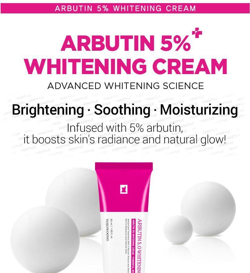 TOSOWOONG - Arbutin 5% Whitening Cream 50g - Gallery 1