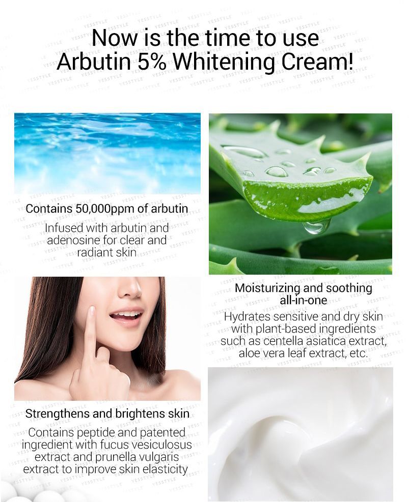 TOSOWOONG - Arbutin 5% Whitening Cream 50g - Gallery 3