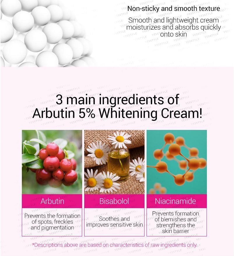 TOSOWOONG - Arbutin 5% Whitening Cream 50g - Gallery 4