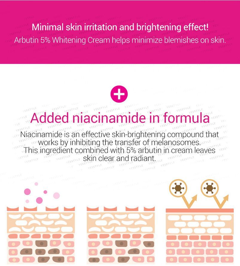 TOSOWOONG - Arbutin 5% Whitening Cream 50g - Gallery 5