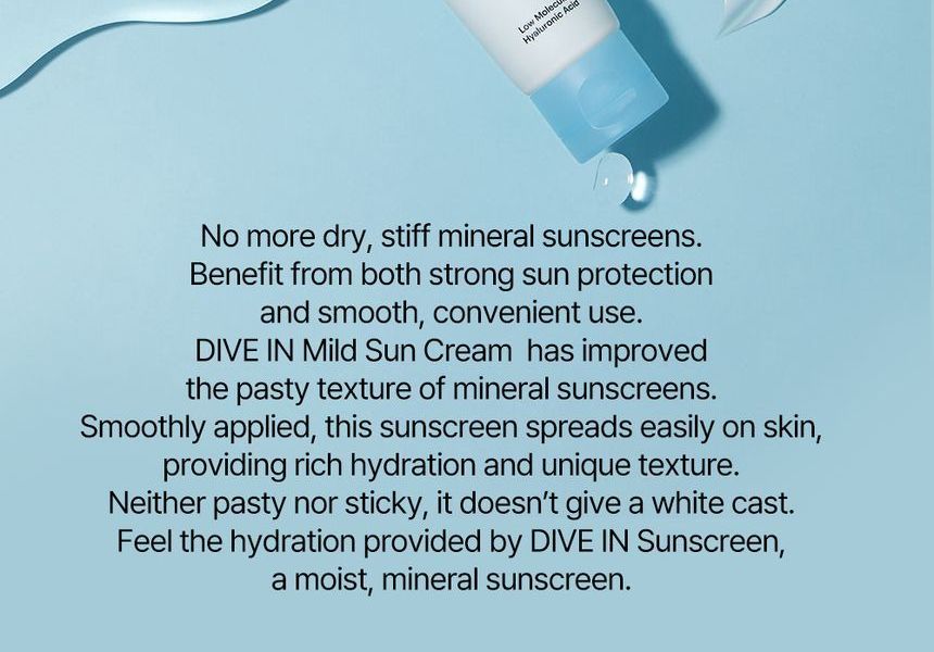 Torriden - DIVE-IN Mild Sun Cream 60ml - Gallery 12