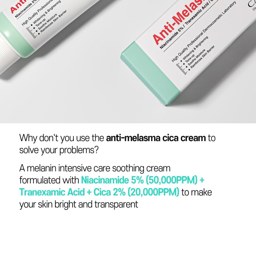 CARE:NEL - Anti-Melasma Cica Cream 40ml - Gallery 9