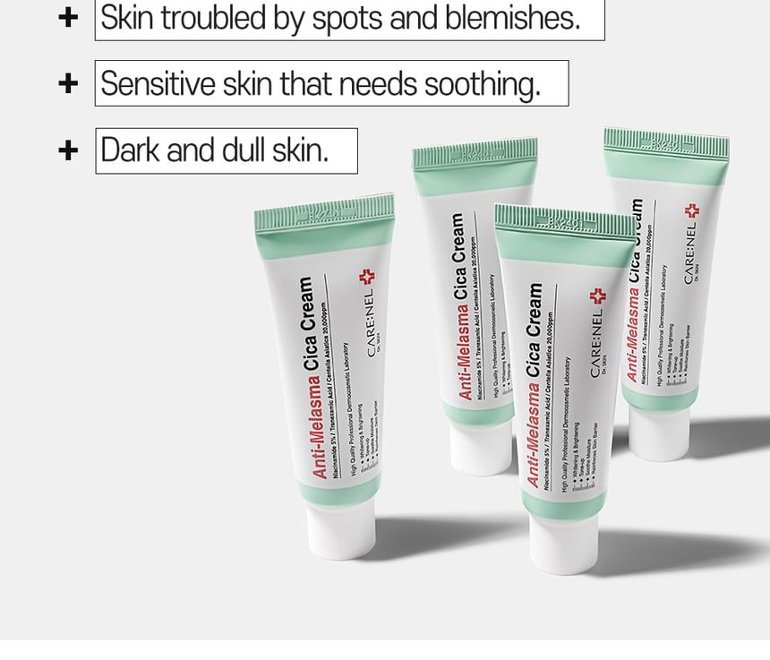 CARE:NEL - Anti-Melasma Cica Cream 40ml - Gallery 12