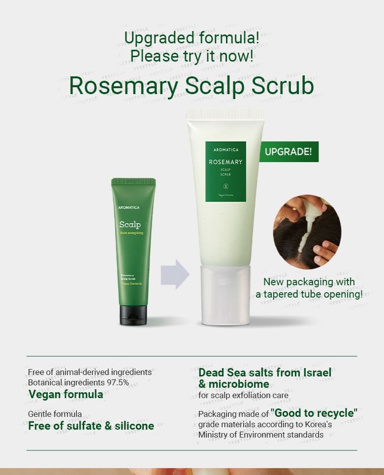 AROMATICA - Rosemary Scalp Scrub - Gallery 1