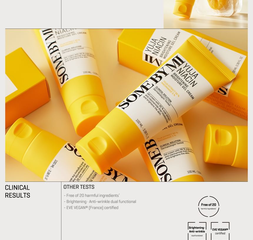 SOME BY MI - Yuja Niacin Brightening Moisture Gel Cream - Gallery 3