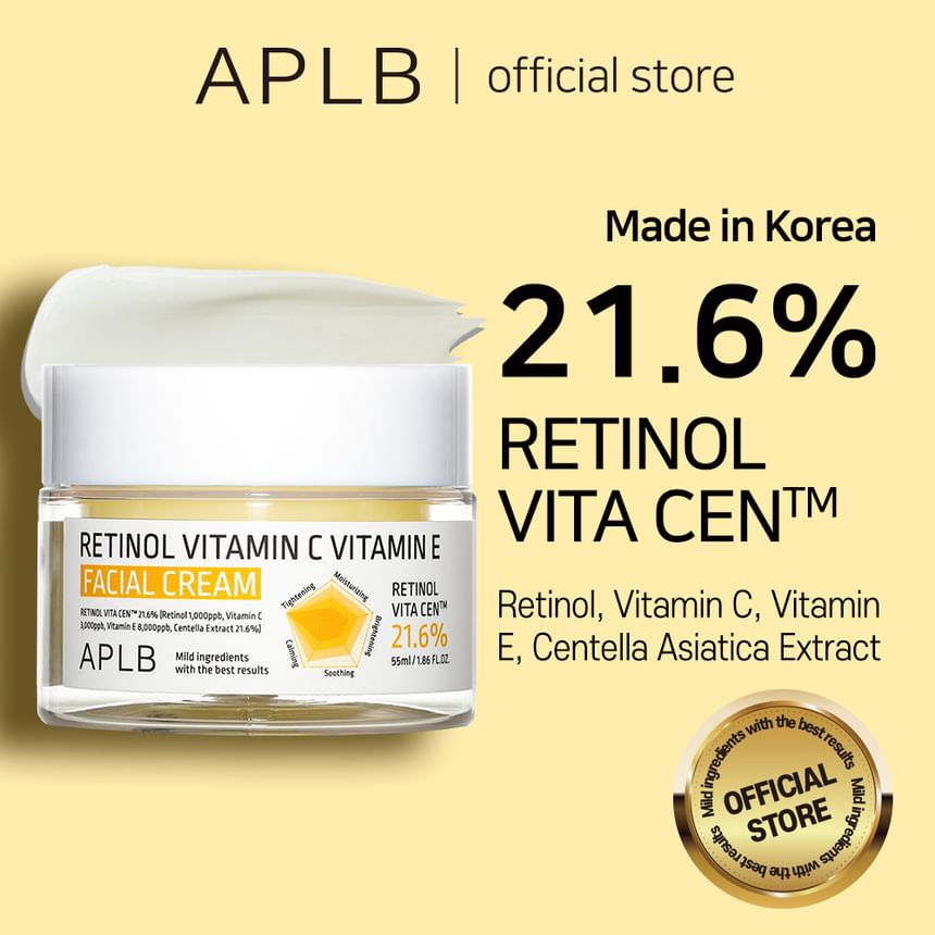 APLB - Retinol Vitamin C Vitamin E Facial Cream - Gallery 1