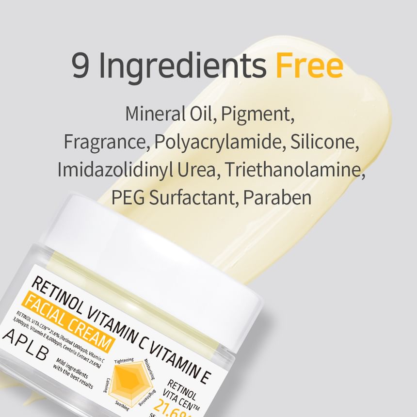 APLB - Retinol Vitamin C Vitamin E Facial Cream - Gallery 7