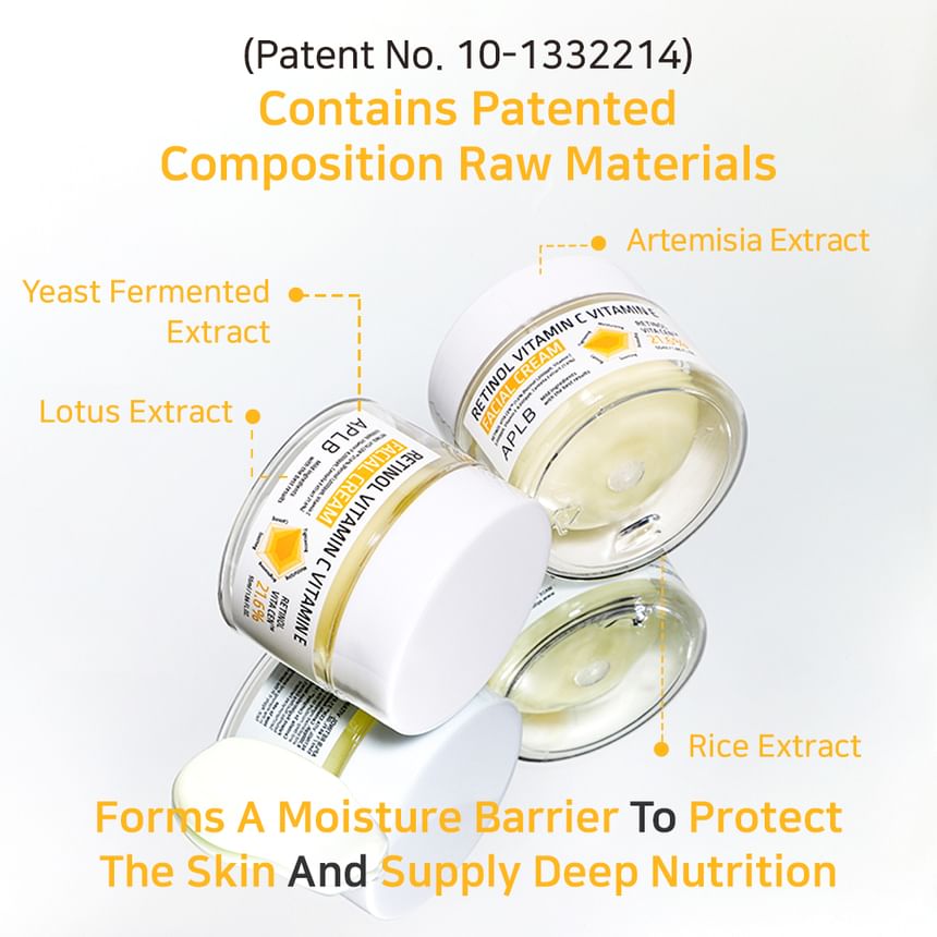 APLB - Retinol Vitamin C Vitamin E Facial Cream - Gallery 10
