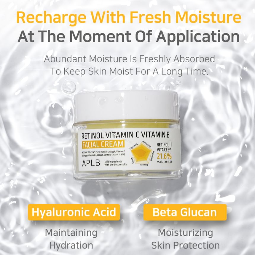 APLB - Retinol Vitamin C Vitamin E Facial Cream - Gallery 11