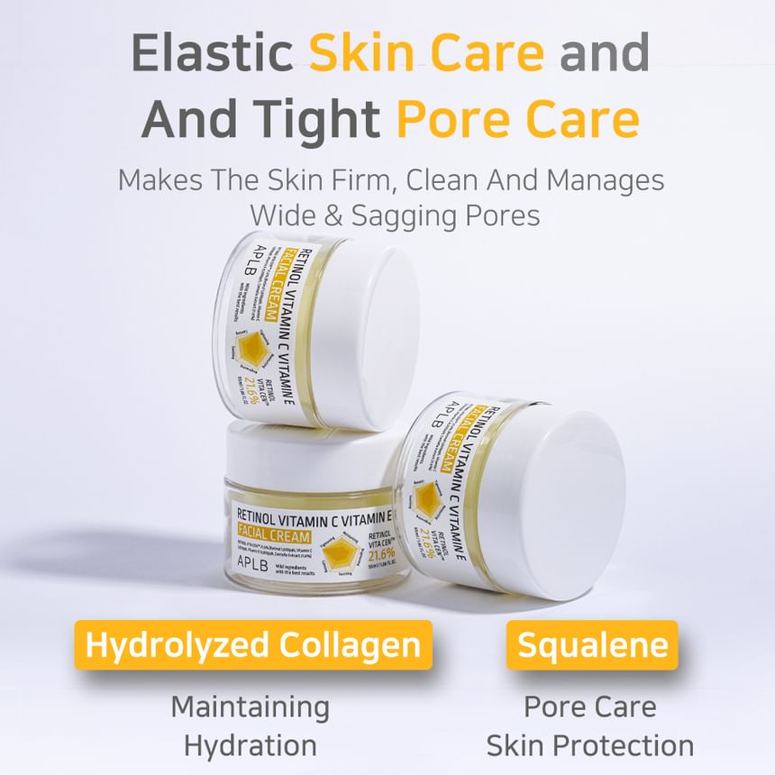 APLB - Retinol Vitamin C Vitamin E Facial Cream - Gallery 14