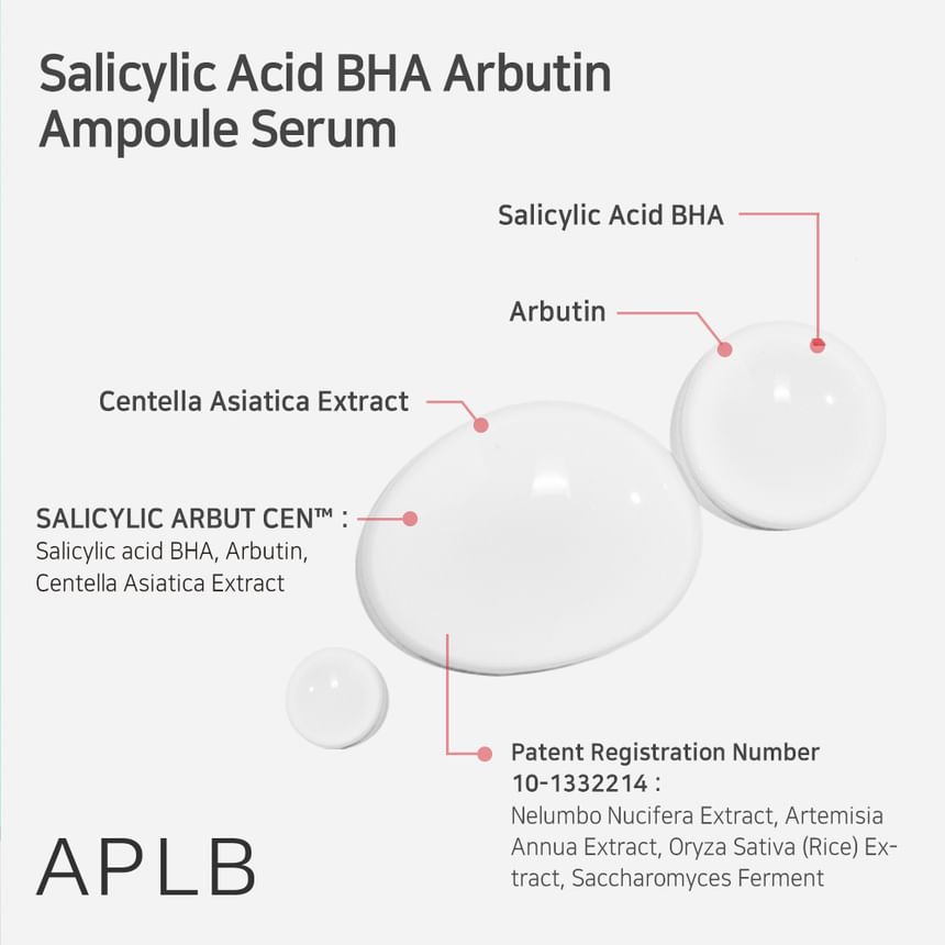 APLB - Salicylic Acid BHA Arbutin Ampoule Serum - Gallery 3