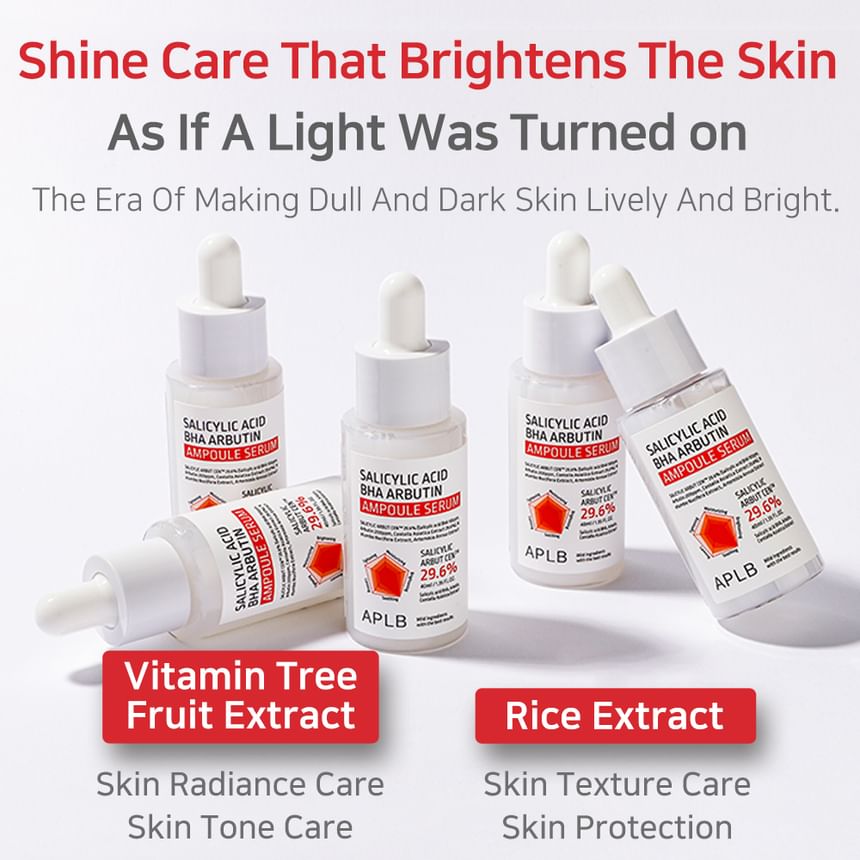 APLB - Salicylic Acid BHA Arbutin Ampoule Serum - Gallery 12