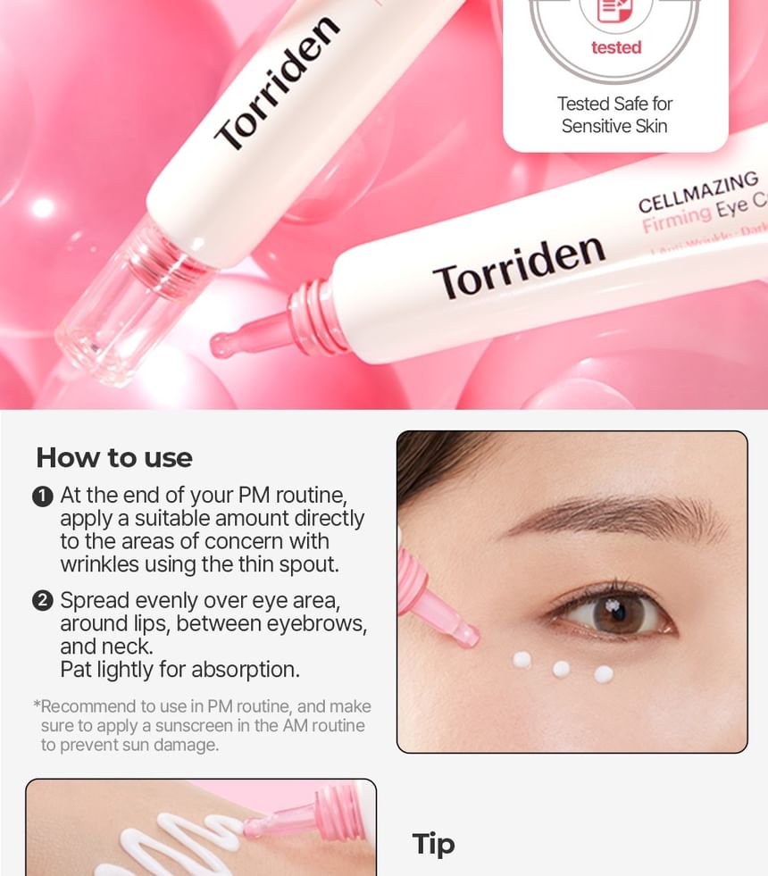 Torriden - Cellmazing Firming Eye Cream - Gallery 3