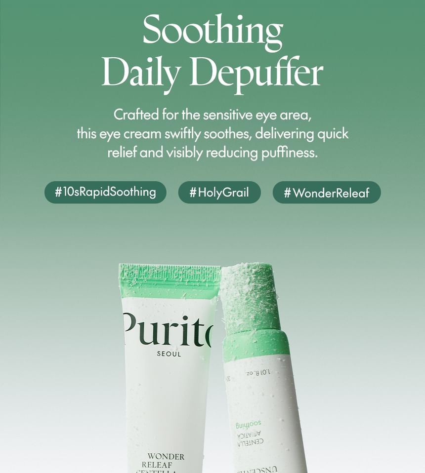 Purito SEOUL - Wonder Releaf Centella Eye Cream Unscented 30ml - Gallery 2