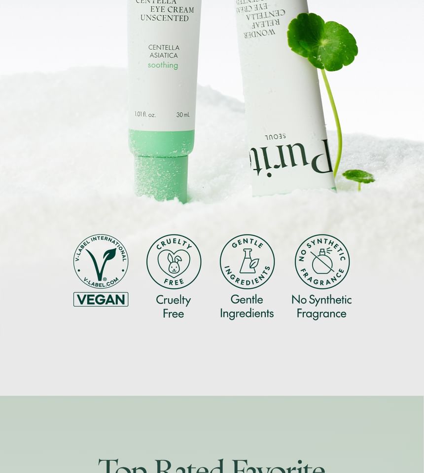 Purito SEOUL - Wonder Releaf Centella Eye Cream Unscented 30ml - Gallery 3