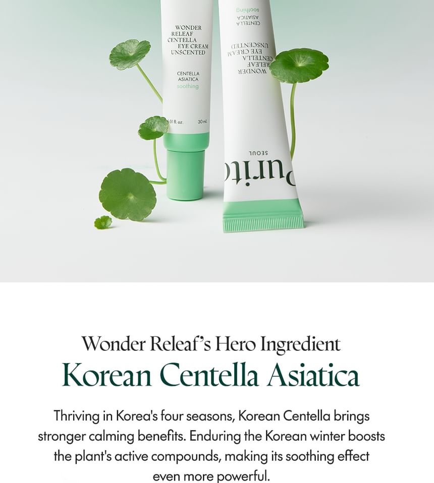 Purito SEOUL - Wonder Releaf Centella Eye Cream Unscented 30ml - Gallery 7
