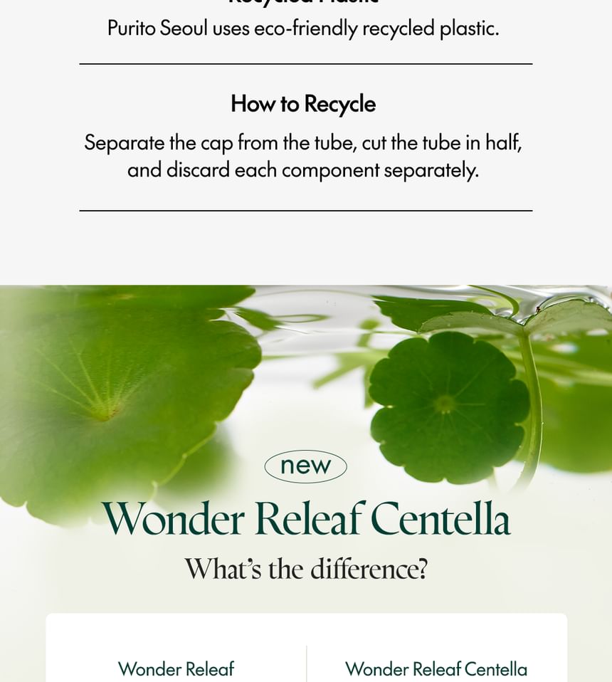 Purito SEOUL - Wonder Releaf Centella Eye Cream Unscented 30ml - Gallery 16