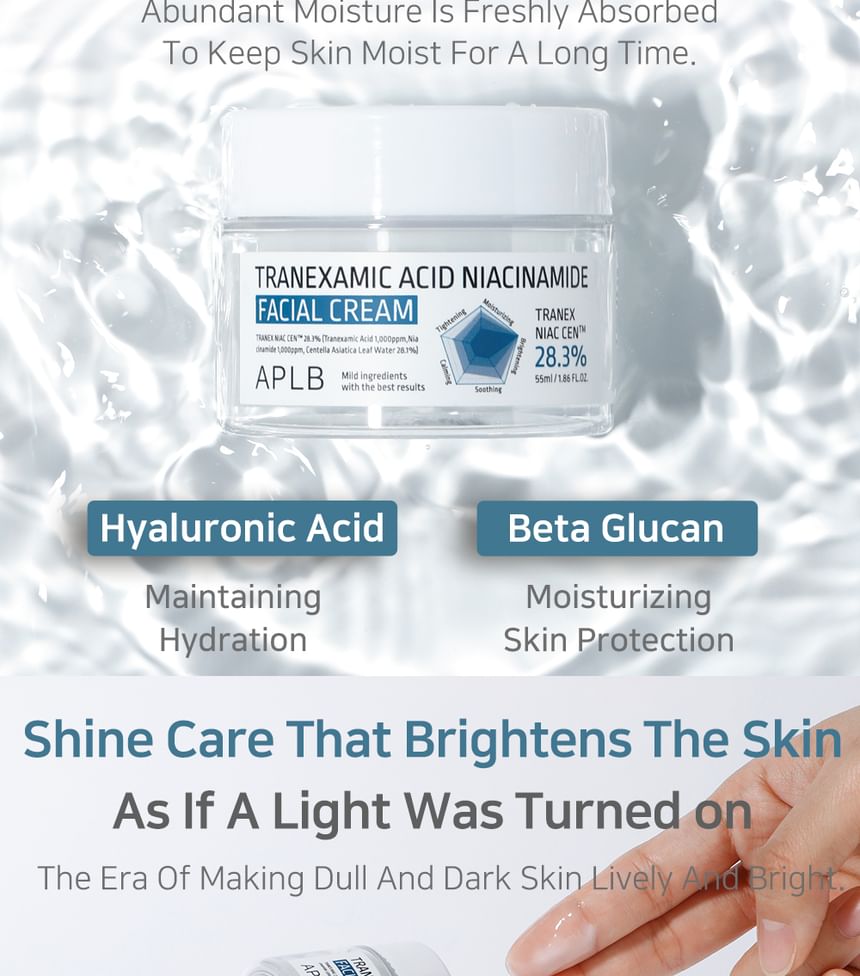 APLB - Tranexamic Acid Niacinamide Facial Cream - Gallery 10