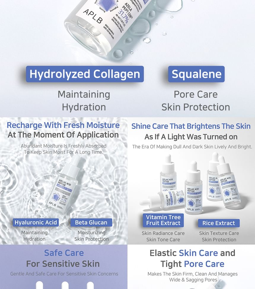 APLB - Azelaic Acid Peptide Ampoule Serum - Gallery 14