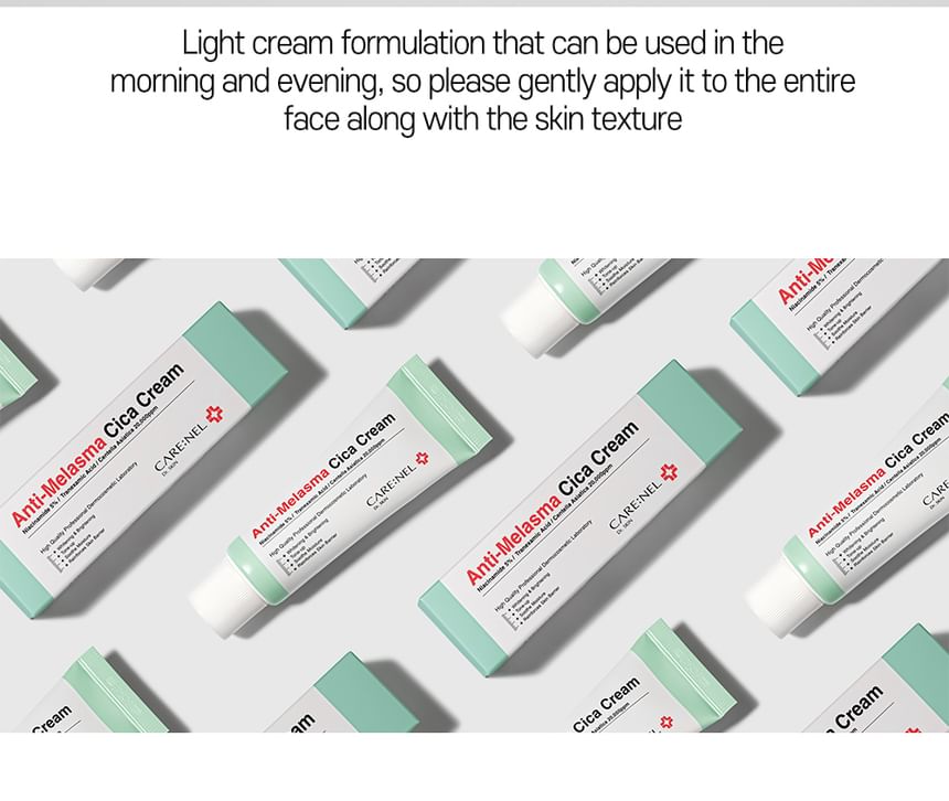 CARE:NEL - Anti-Melasma Cica Cream 40ml - Gallery 34