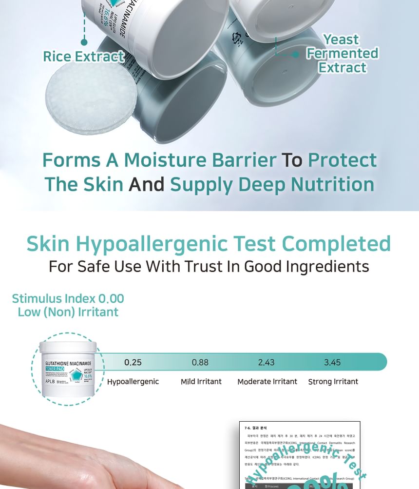 APLB - Glutathione Niacinamide Toner Pad - Gallery 10