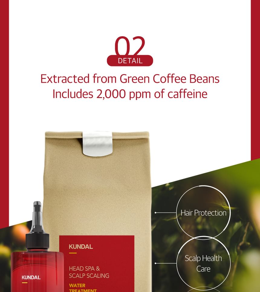 KUNDAL - Head Spa & Scalp Scaling Caffeine Water Treatment - Gallery 12
