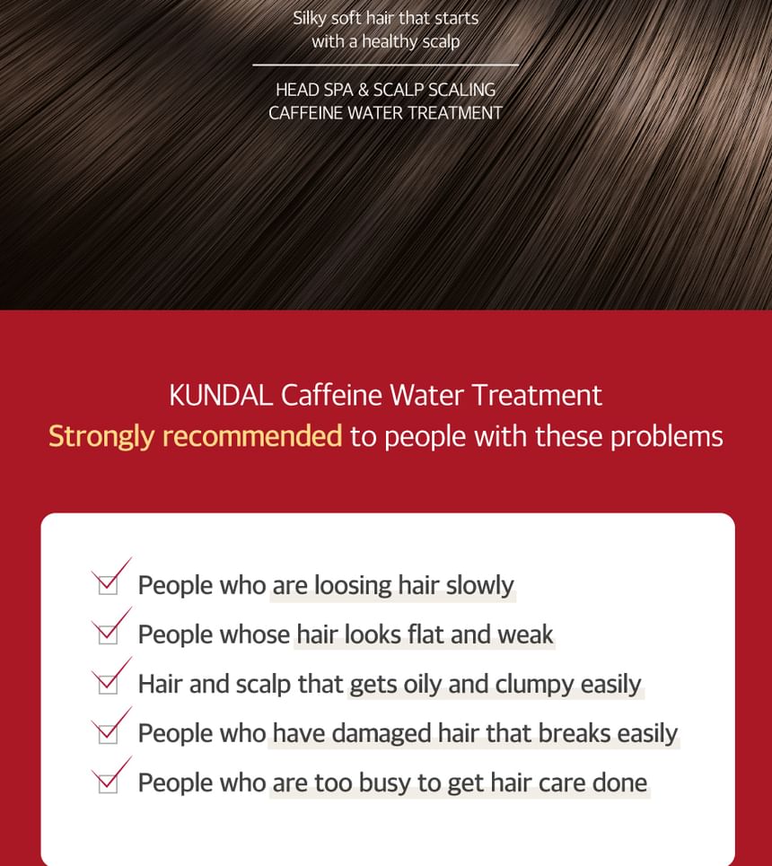 KUNDAL - Head Spa & Scalp Scaling Caffeine Water Treatment - Gallery 20