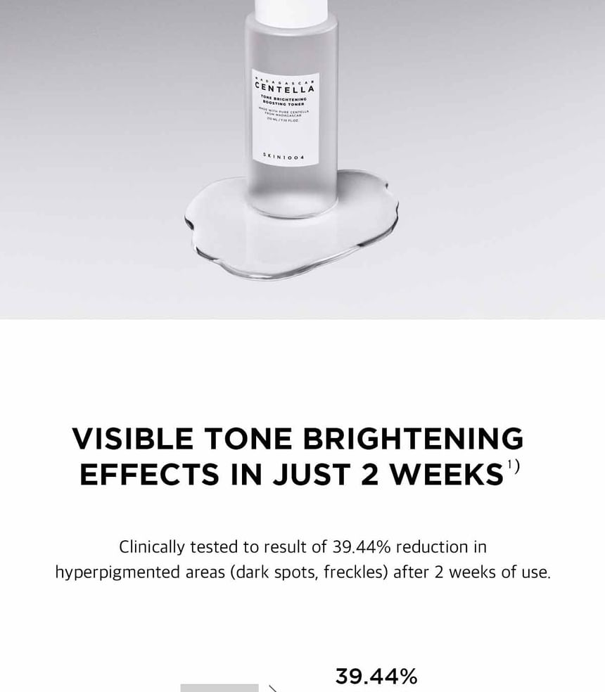 SKIN1004 - Madagascar Centella Tone Brightening Boosting Toner - Gallery 5