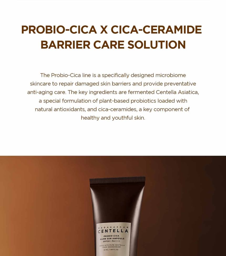 SKIN1004 - Madagascar Centella Probio-Cica Glow Sun Ampoule 50ml - Gallery 5