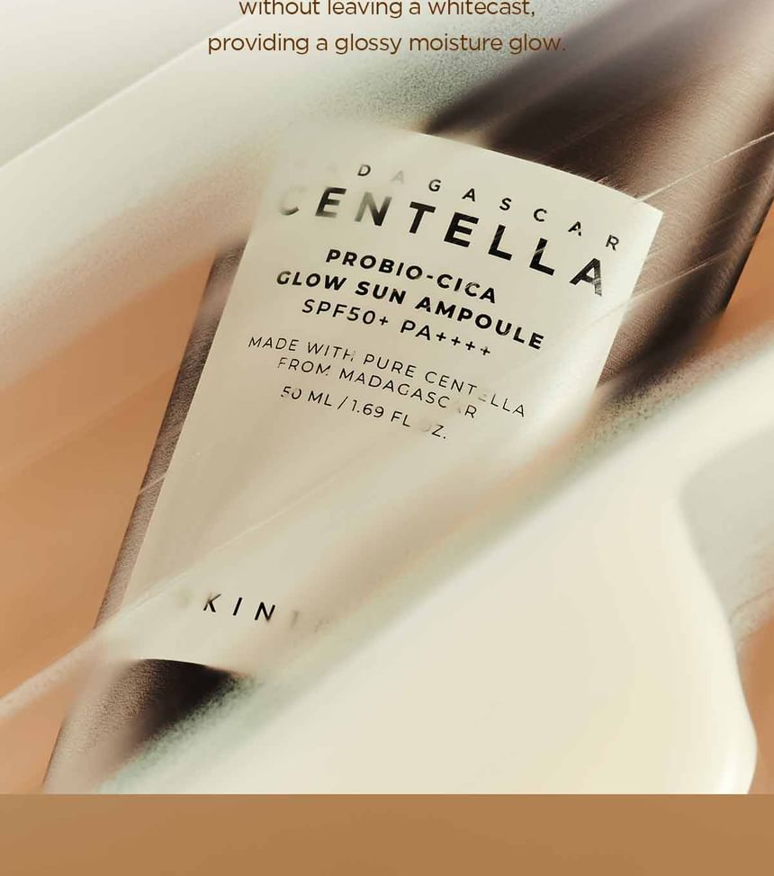 SKIN1004 - Madagascar Centella Probio-Cica Glow Sun Ampoule 50ml - Gallery 16