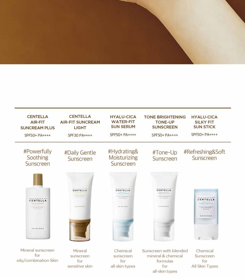 SKIN1004 - Madagascar Centella Probio-Cica Glow Sun Ampoule 50ml - Gallery 18