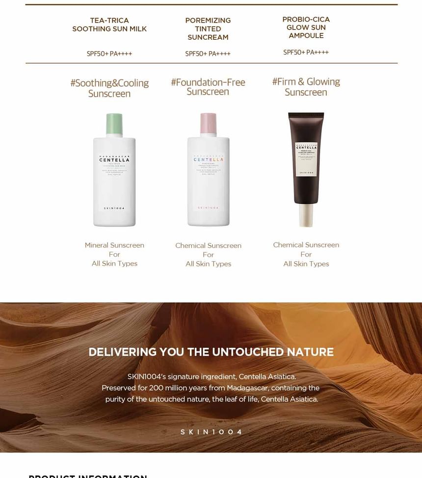 SKIN1004 - Madagascar Centella Probio-Cica Glow Sun Ampoule 50ml - Gallery 19