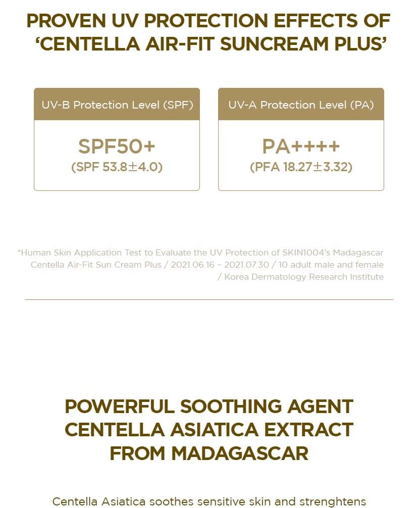 SKIN1004 - Madagascar Centella Air-Fit Suncream Plus - Gallery 5