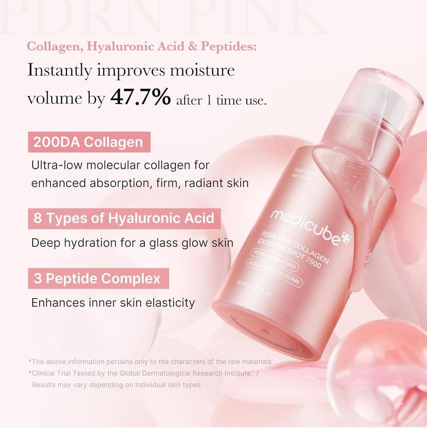 medicube - PDRN Pink Collagen Exosome Shot Serum 7500 30ml - Gallery 2