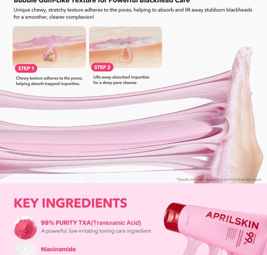 APRILSKIN - TXA Niacinamide 99 Deep Cleanser - Gallery 2