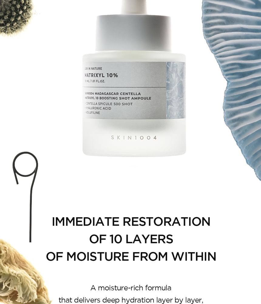 SKIN1004 - Lab in Nature Madagascar Centella Matrixyl 10 Boosting Shot Ampoule - Gallery 11