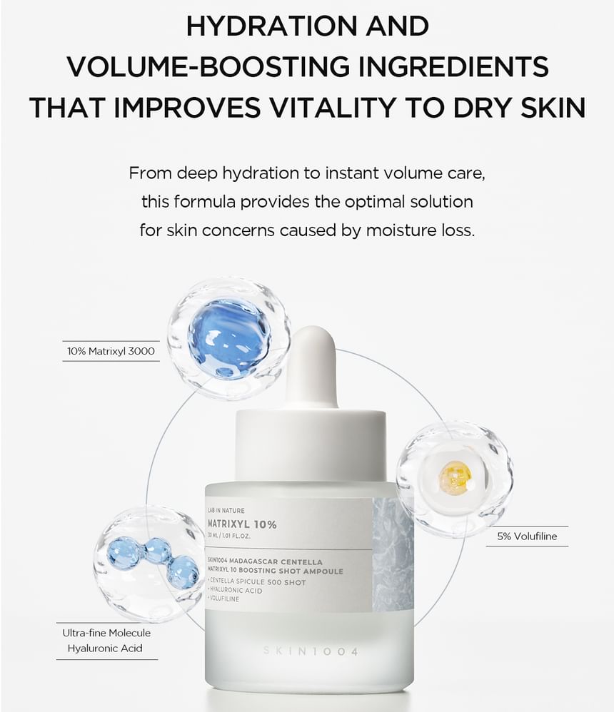 SKIN1004 - Lab in Nature Madagascar Centella Matrixyl 10 Boosting Shot Ampoule - Gallery 17