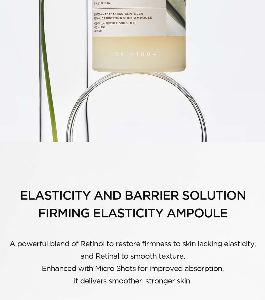 SKIN1004 - Lab in Nature Madagascar Centella Retinol 0.2 Boosting Shot Ampoule - Gallery 2