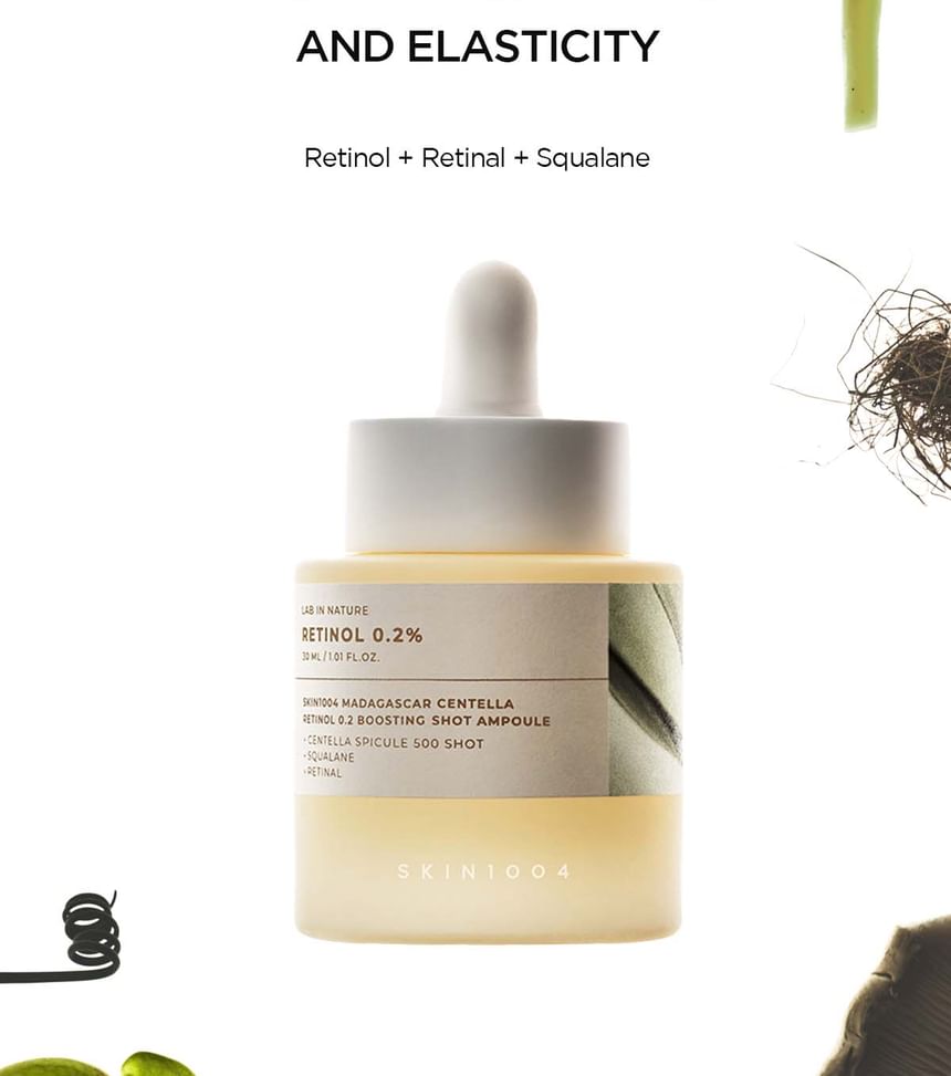 SKIN1004 - Lab in Nature Madagascar Centella Retinol 0.2 Boosting Shot Ampoule - Gallery 11
