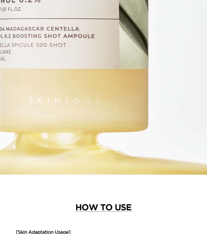 SKIN1004 - Lab in Nature Madagascar Centella Retinol 0.2 Boosting Shot Ampoule - Gallery 22
