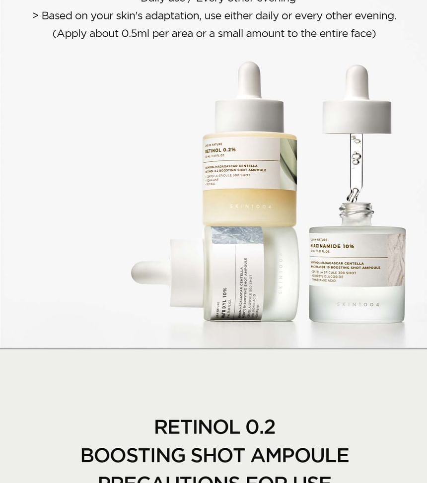SKIN1004 - Lab in Nature Madagascar Centella Retinol 0.2 Boosting Shot Ampoule - Gallery 25