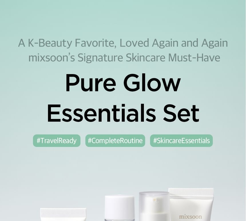 mixsoon - Pure Glow Essentials Set - Gallery 1