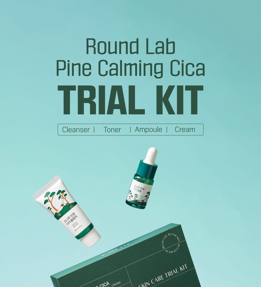 ROUND LAB - Pine Calming Cica Trial Kit - Gallery 1