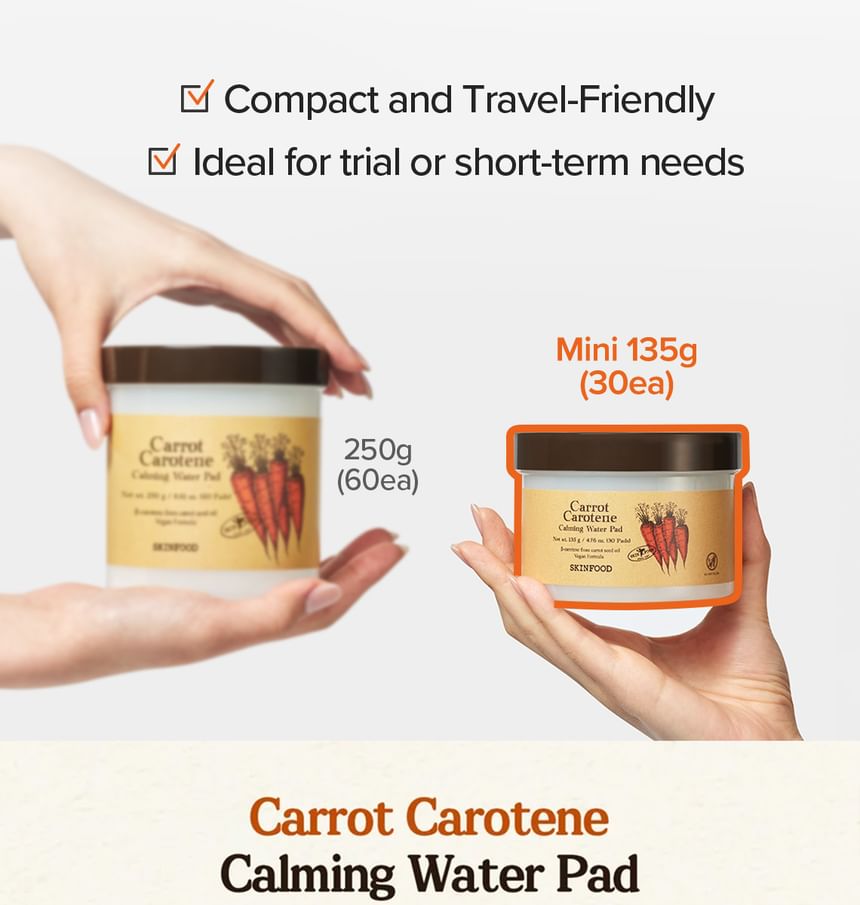 SKINFOOD - Carrot Carotene Calming Water Pad - Gallery 1