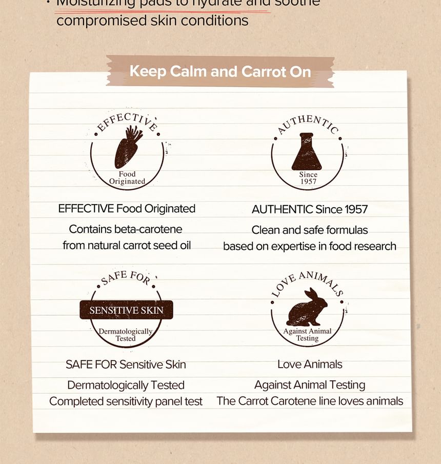 SKINFOOD - Carrot Carotene Calming Water Pad - Gallery 3