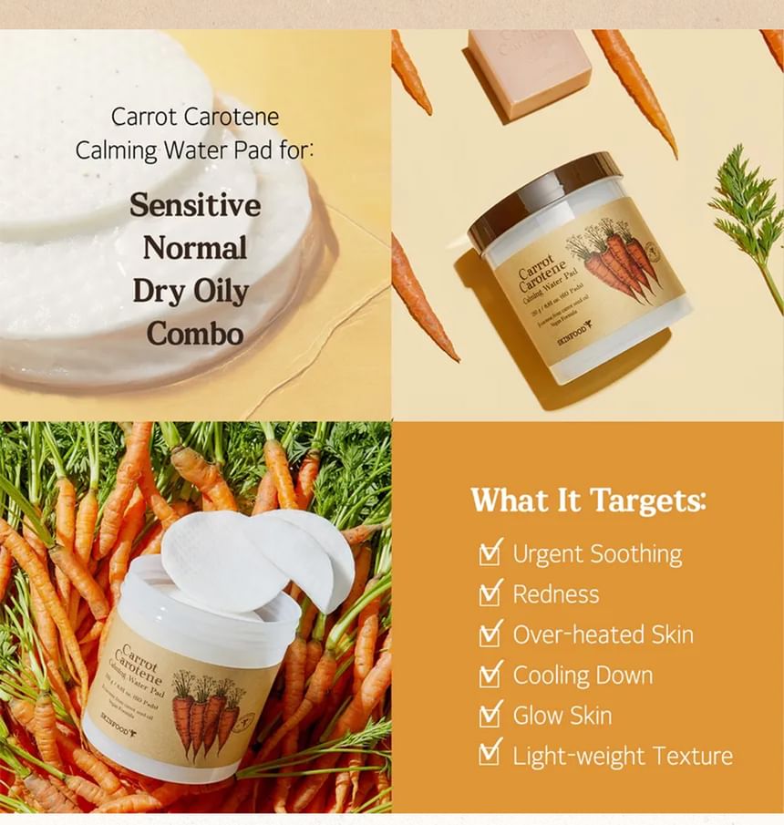 SKINFOOD - Carrot Carotene Calming Water Pad - Gallery 4